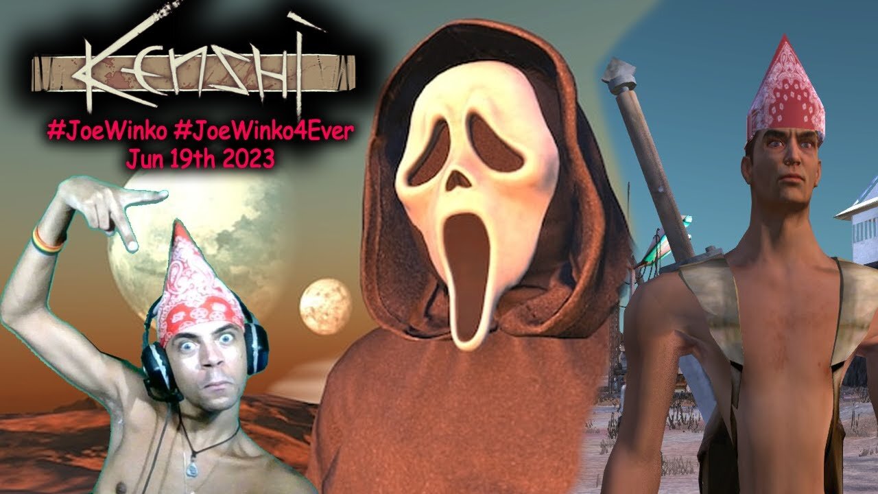 Ghostface Attacks! - Kenshi Gaming Livestream (Jun 19th 2023) - Joe Winko