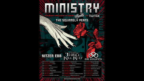 Ministry @ Masonic Cathedral Theatre - Detroit Mi 5/10/25 (Audio Only Source Recording)