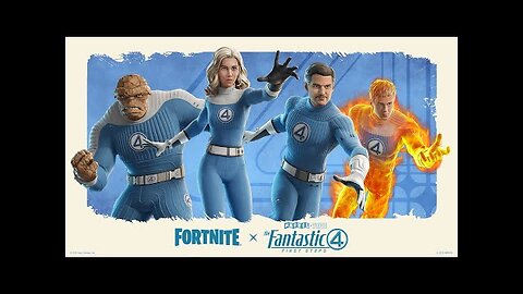 Marvel’s First Family, The Fantastic Four, Arrives in Fortnite - Marvel Entertainment