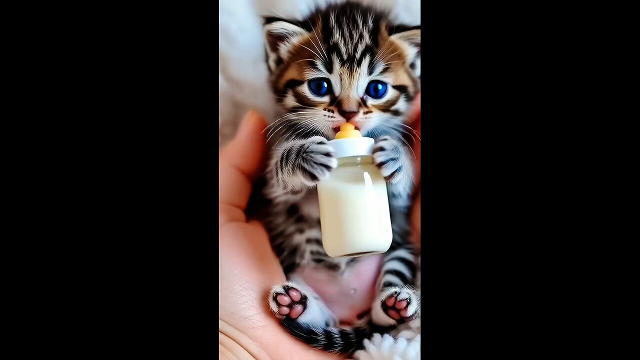 Feisty little milk-drinker