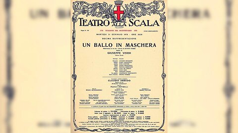 Verdi: Un Ballo in Maschera | Pavarotti, Cappuccilli-Abbado, Zeffirelli (La Scala 1978-ENG&ITA SUB)