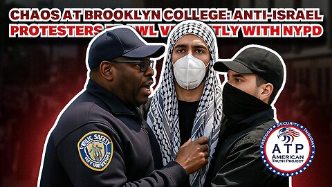 CHAOS AT BROOKLYN COLLEGE: ANTI-ISRAEL PROTESTERS BRAWL VIOLENTLY WITH NYPD