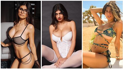 Mia khalifa - Vertical angle - 🔥 looks - Hot Girl