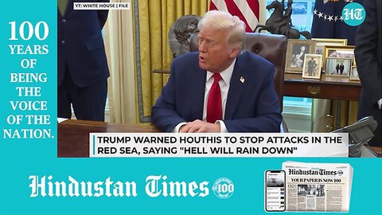 Trump Launches Mammoth Attack On Iran-Backed Houthis; Nearly 20 Killed_ ‘Your Time Is Up’ _ Yemen