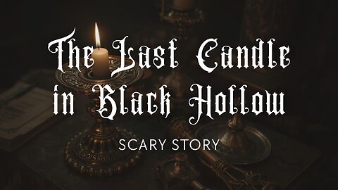 The Last Candle in Black Hollow – Scary Halloween Story