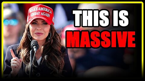 Noem's $38,000,000,000 BOMBSHELL.