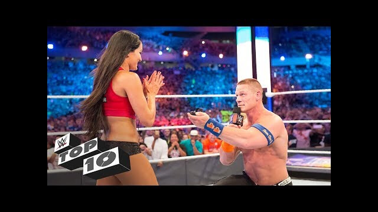 Stunning in-ring proposals: WWE Top 10, Nov. 27, 2017