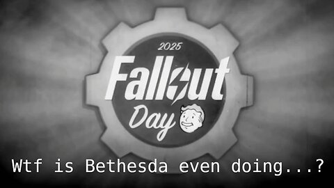 Bethesda is doing ABSOLUTELY NOTHING right now...