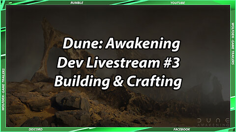 ⚡Dune: Awakening | Livestream #3｜Building & Crafting | 2025