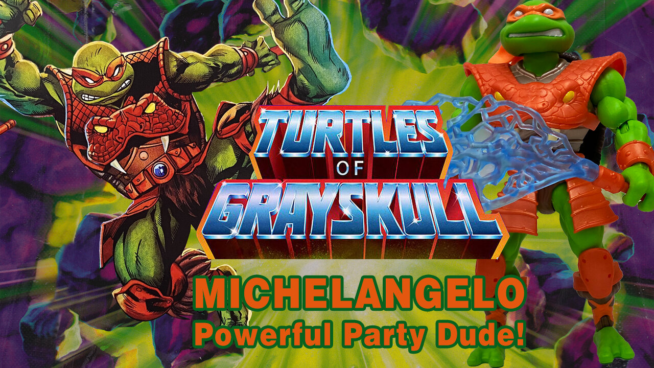 Michelangelo 2 - Turtles of Grayskull - Unboxing & Review