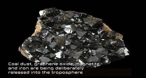 Polvere di carbone, grafene, magnetite e ferro diffusi deliberatamente nella troposfera