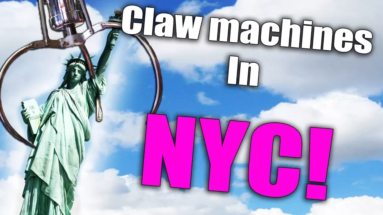 Playing Claw Machines in NEW YORK CITY!