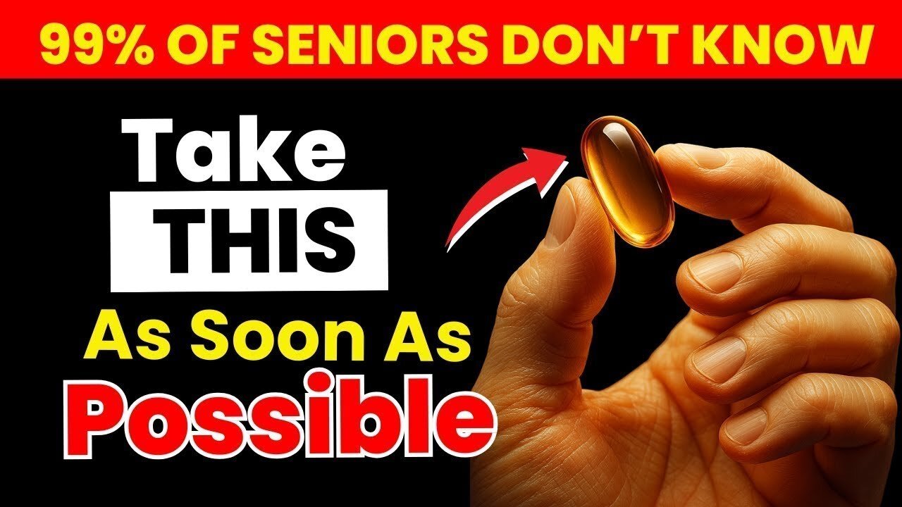 SENIORS, YOUR MUSCLES Are Disappearing Without THIS One Vitamin in Your Diet! Senior Health