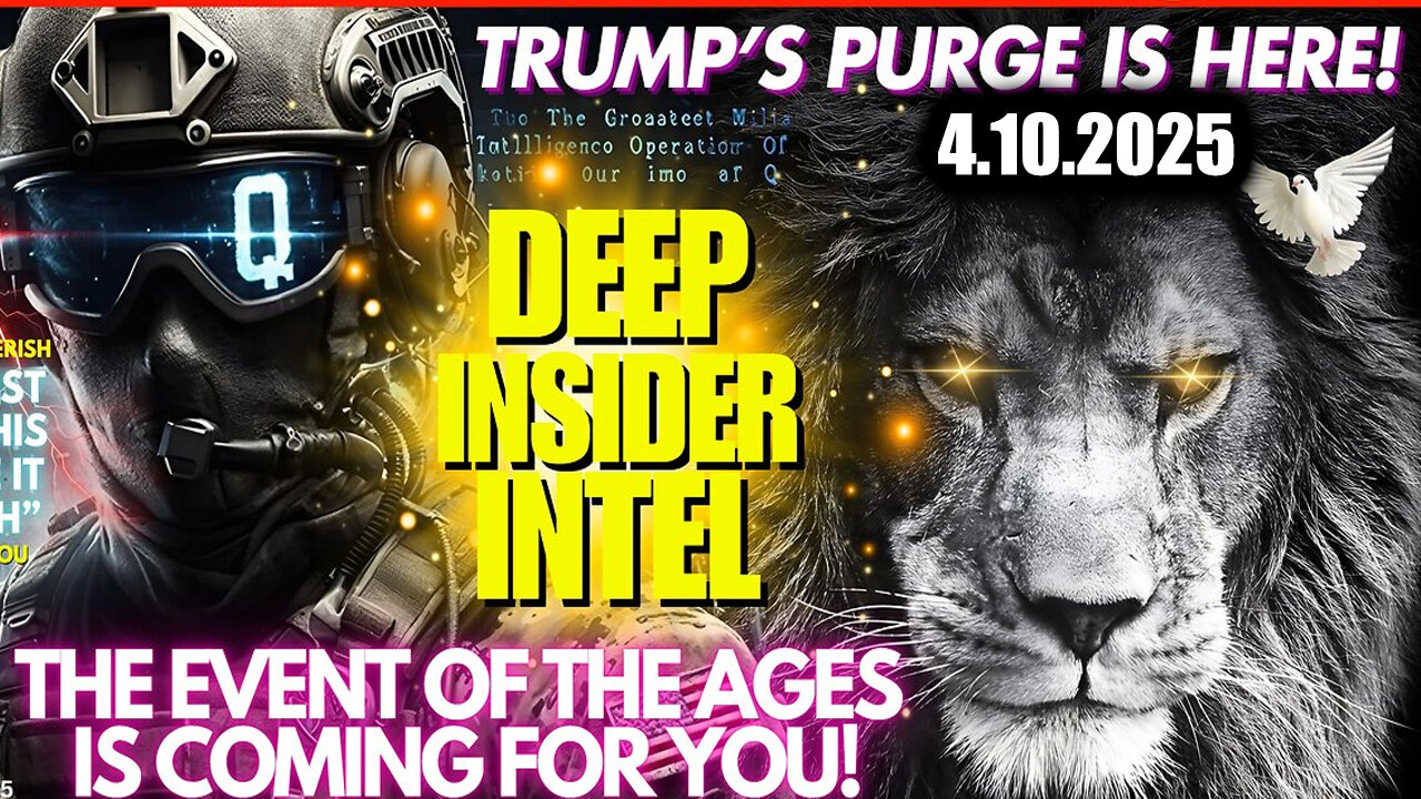 David XRPLion Update 4.10.25 - Trump's Purge Is Here You Must Know To Make It Through