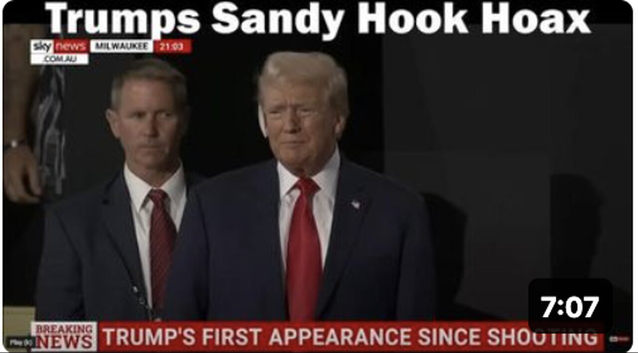 "Trump's Sandy Hook Conspiracy Theory"