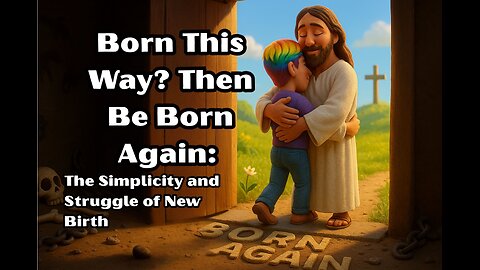 Born This Way? Then Be Born Again: The Simplicity and Struggle of New Birth