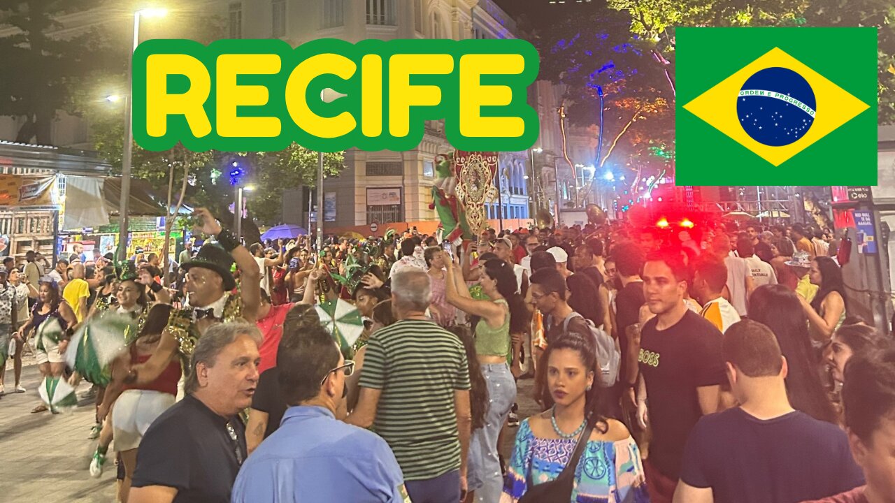 🇧🇷 You will be SURPRISED! 🎉 Nightlife and Partying in RECIFE, Brazil