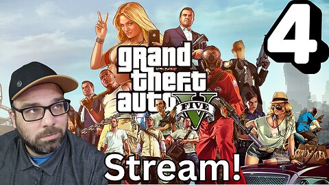 Playing Grand Theft Auto V Story!! Stream 4