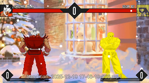 MUGEN - Christmas Akuma vs. Golden Boy - Download