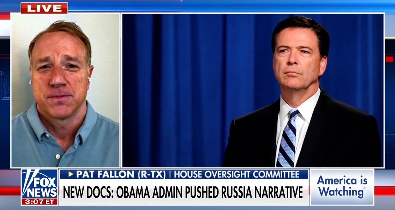 Rep Pat Fallon: Obama Weaponized Government Against Trump!
