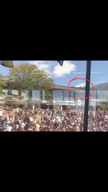 Charlie Kirk's ASSASSIN spotted on the ROOF?