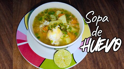 La Mejor Sopa de Huevo para el Frío 🥚 Receta Paso a Paso | No Talking