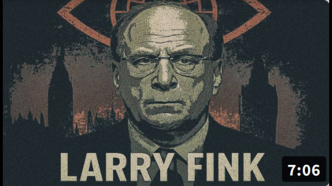 Larry Fink Ascends to WEF Throne - Jon Bowne Report