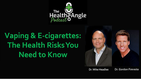 Vaping & E-cigarettes: The Health Risks You Need to Know