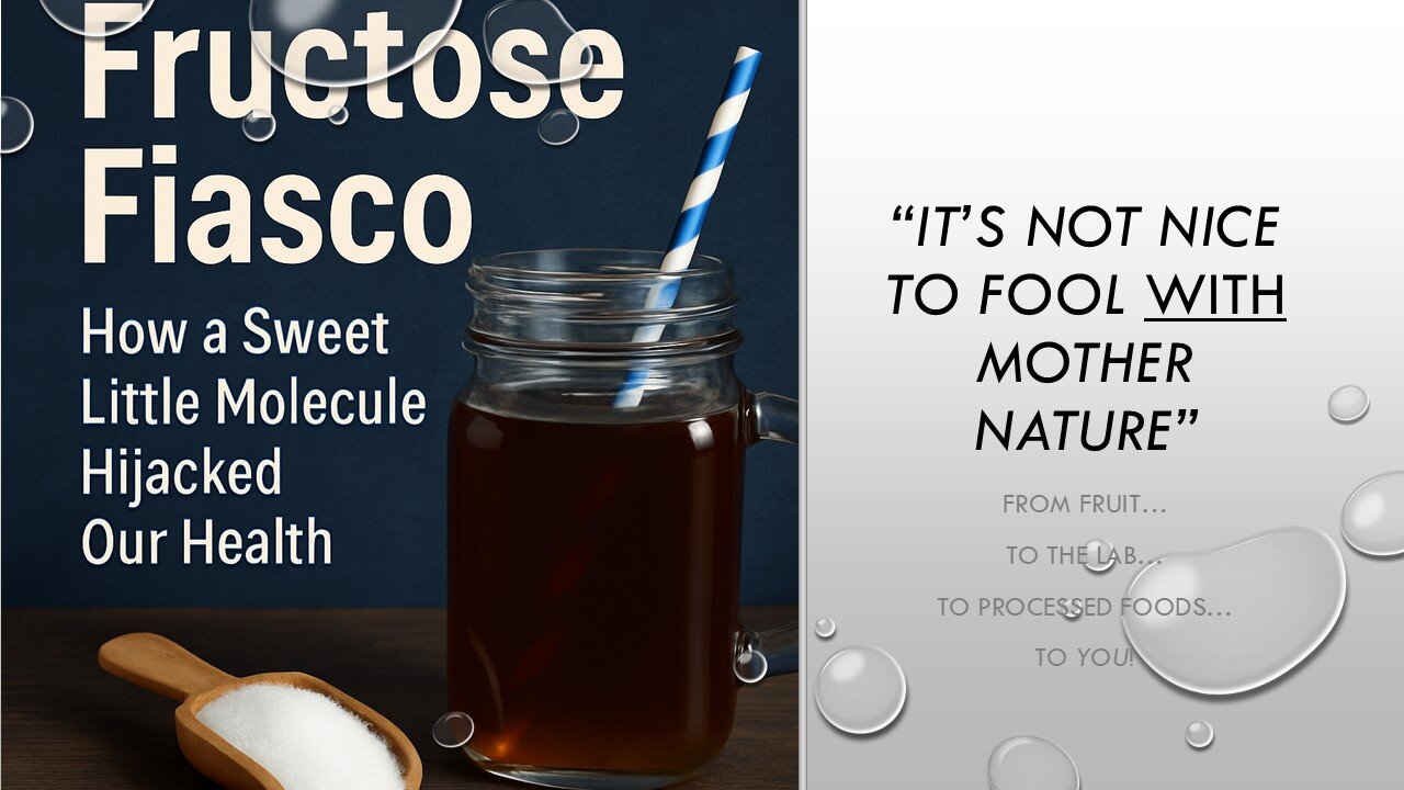 Fructose Fiasco - How a sweet little molecule hijacked our health!