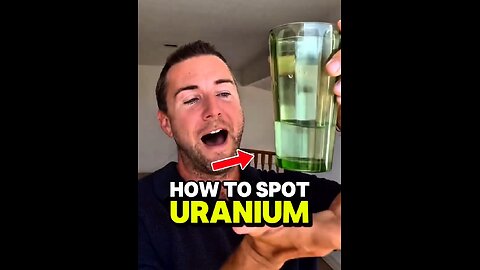 Uranium glassware