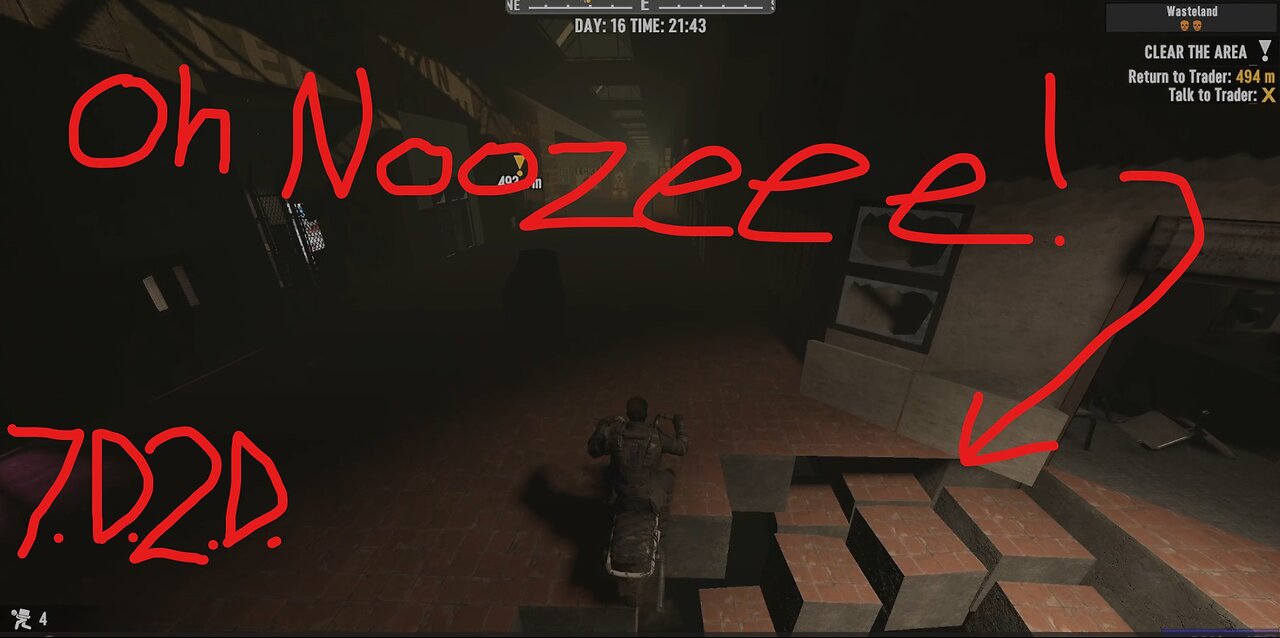 7D2D Mega Mall Collapsing, I Didn't Do it!