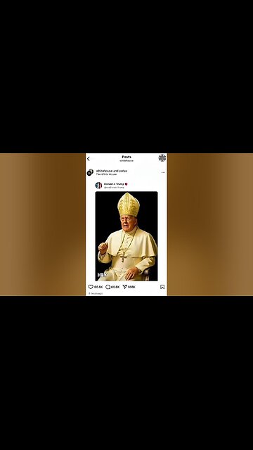 Trump Defends AI Pope Image: “They Can’t Take a Joke”