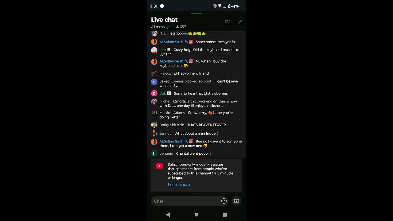 Part of Foodie's Chat, 7-7-25