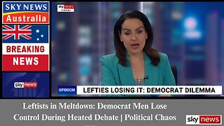 Leftists in Meltdown: Democrat Men Lose Control During Heated Debate | Political Chaos #News