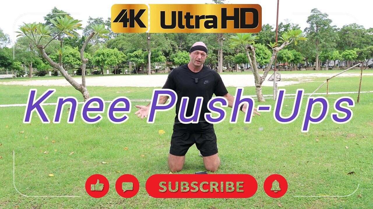 💪 Laugh, Sweat, Grow – Knee Pushups with David!