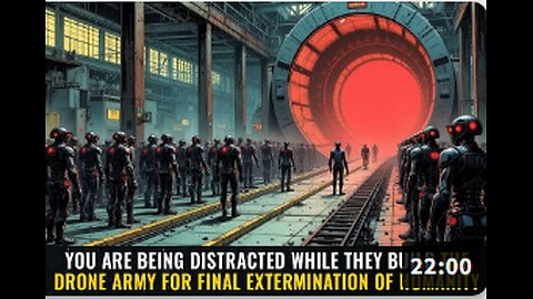 You are being DISTRACTED while they build the DRONE ARMY for final extermination of humanity