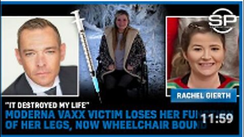 "Moderna Vaccine Recipient Loses Leg Function, Claims 'It Destroyed My Life', Now Wheelchair Bound"