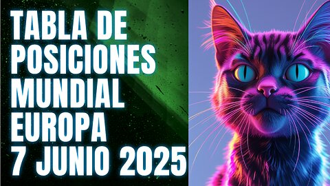 TABLA DE POSICIONES ELIMINATORIAS MUNDIAL EUROPA 7 JUNIO 2025 Y GOLEADORES CRYPENATO