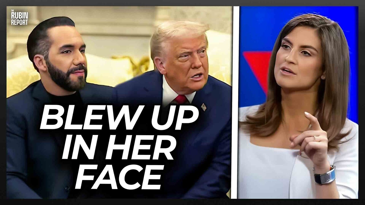 Trump, Bukele & Bondi Relentlessly Drill Reporter w/ Facts About Deported Gang Member