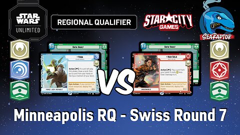 Star Wars Unlimited - Set 4 Minneapolis RQ - Round 7: Yoda vs. Han Solo (SHD)