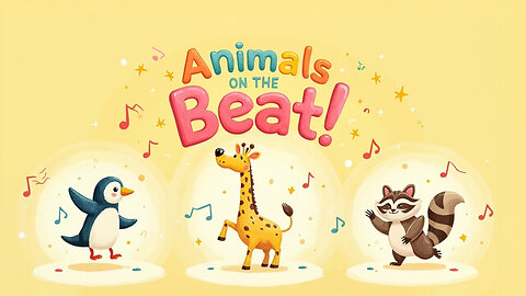 Animals on the Beat 🐾🥁 | Kids Music