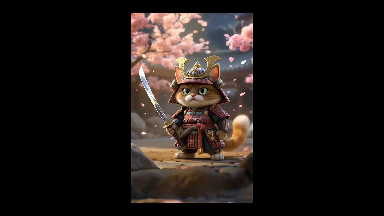 A little bit of the samurai fighting style