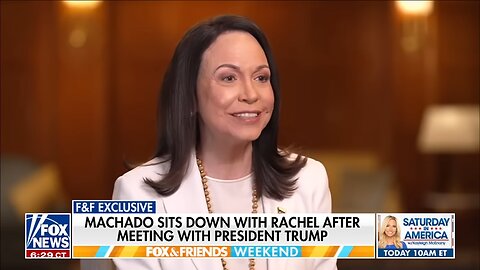 Inside Machado’s 'EMOTIONAL' White House meeting with Trump