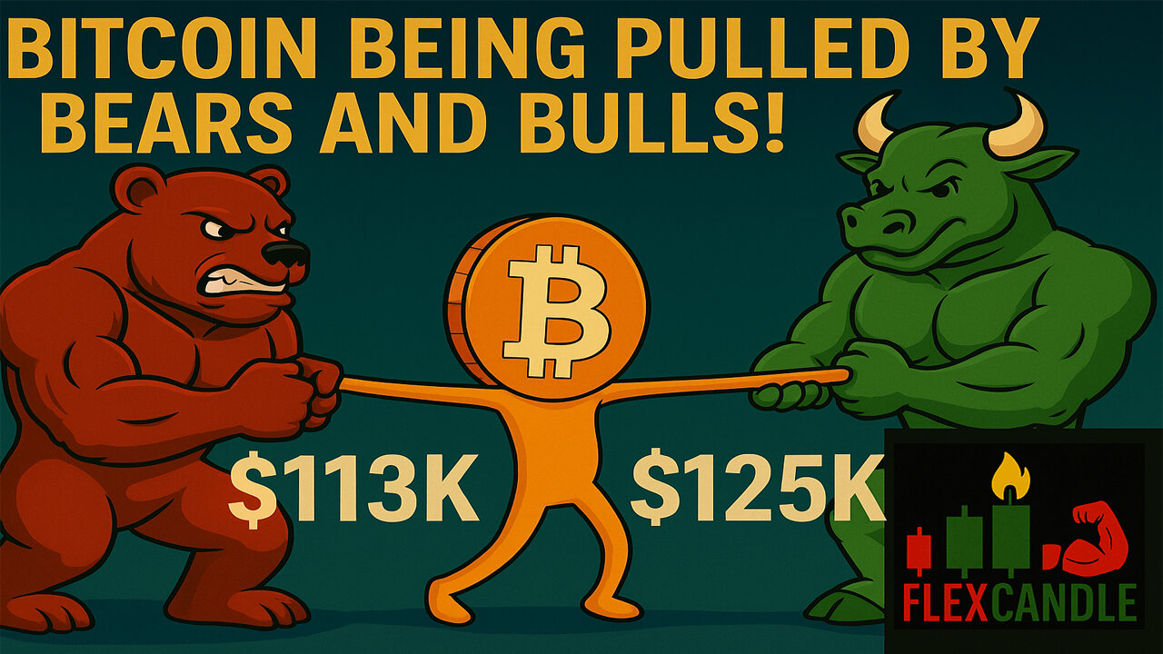 Bitcoin at a Crossroads: 🚨 $113K Breakdown or Cup & Handle Moonshot to $125K? EP. 158