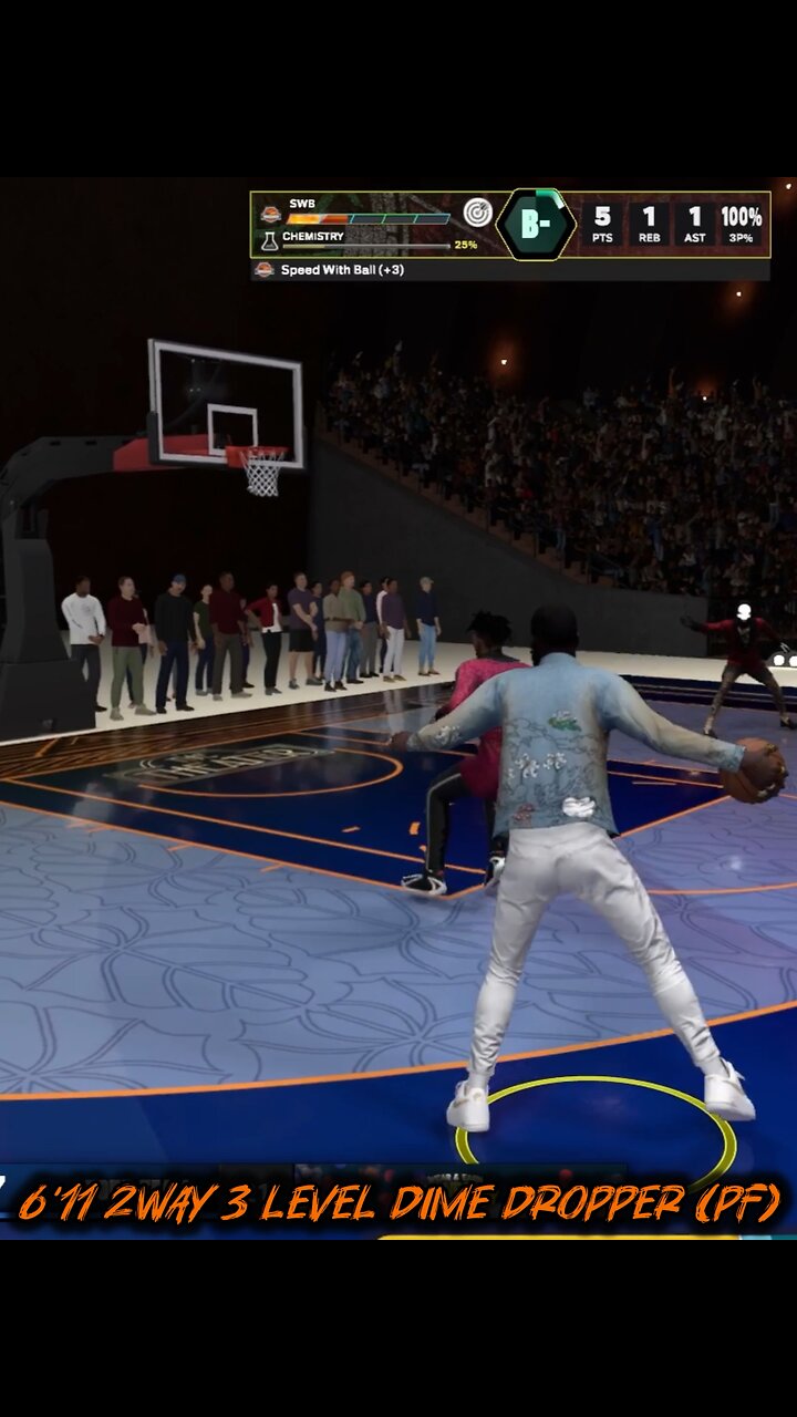 6’11 2Way 3 level dime dropper (PF) #nba2k26 #gaming #fyp #viral #hooper
