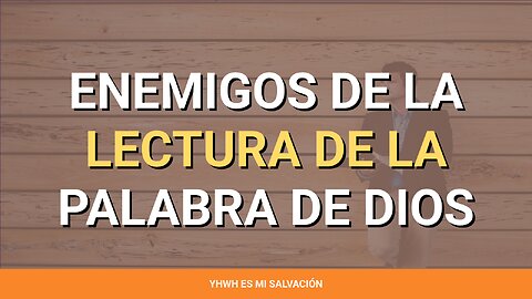 📖 ️Enemigos de la lectura de la palabra de Dios | 2 Corintios 10:3-6
