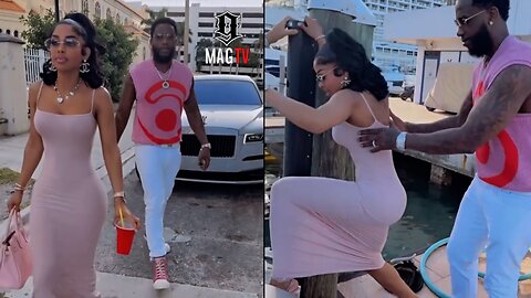 Gucci Mane Escorts Wife Keyshia Ka'oir On Yacht After Being Spotted Sitting On Another Man's Lap! 🛥