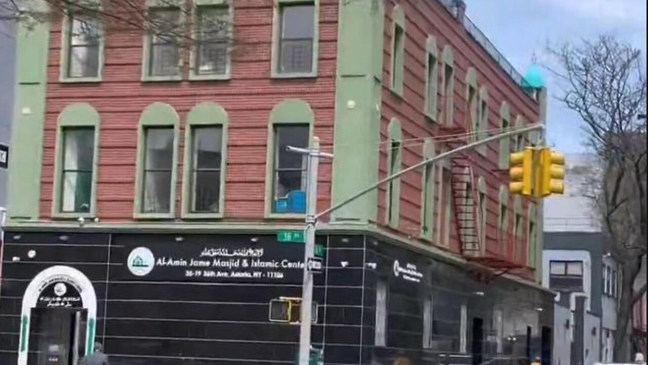 Residents can hear the Muslim prayer call blasted through parts of New York 5 X's a day