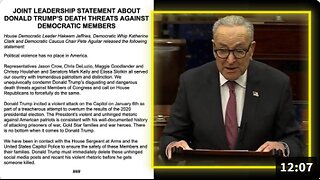 HANG TRAITORS: Senator Schumer Misrepresents President Trump's Warning That Government Officials Publicly Promoting A Military Coup Against America Can Be Executed Under US Law