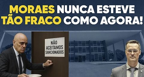 In Brazil! You lost, idiot! Weak Moraes admits mistakes and sends a hidden message!